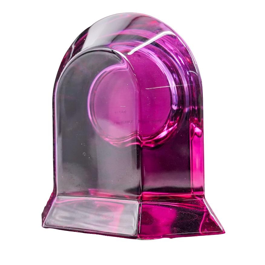 Baccarat Vega Amethyst Crystal Clock - 3
