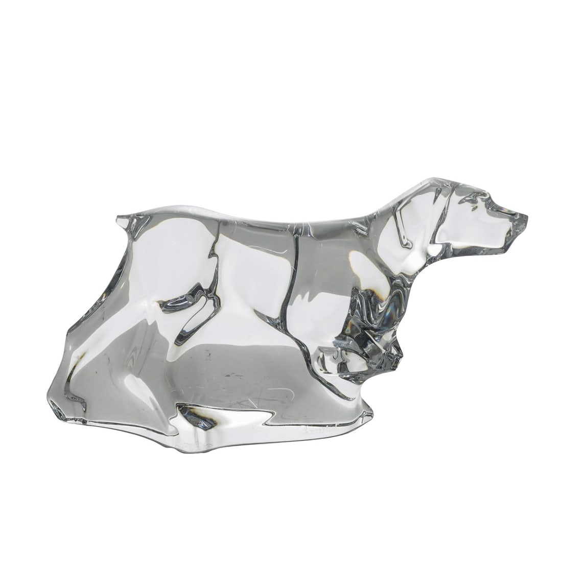 Baccarat Crystal Pointer Dog Figurine (1 of 4)