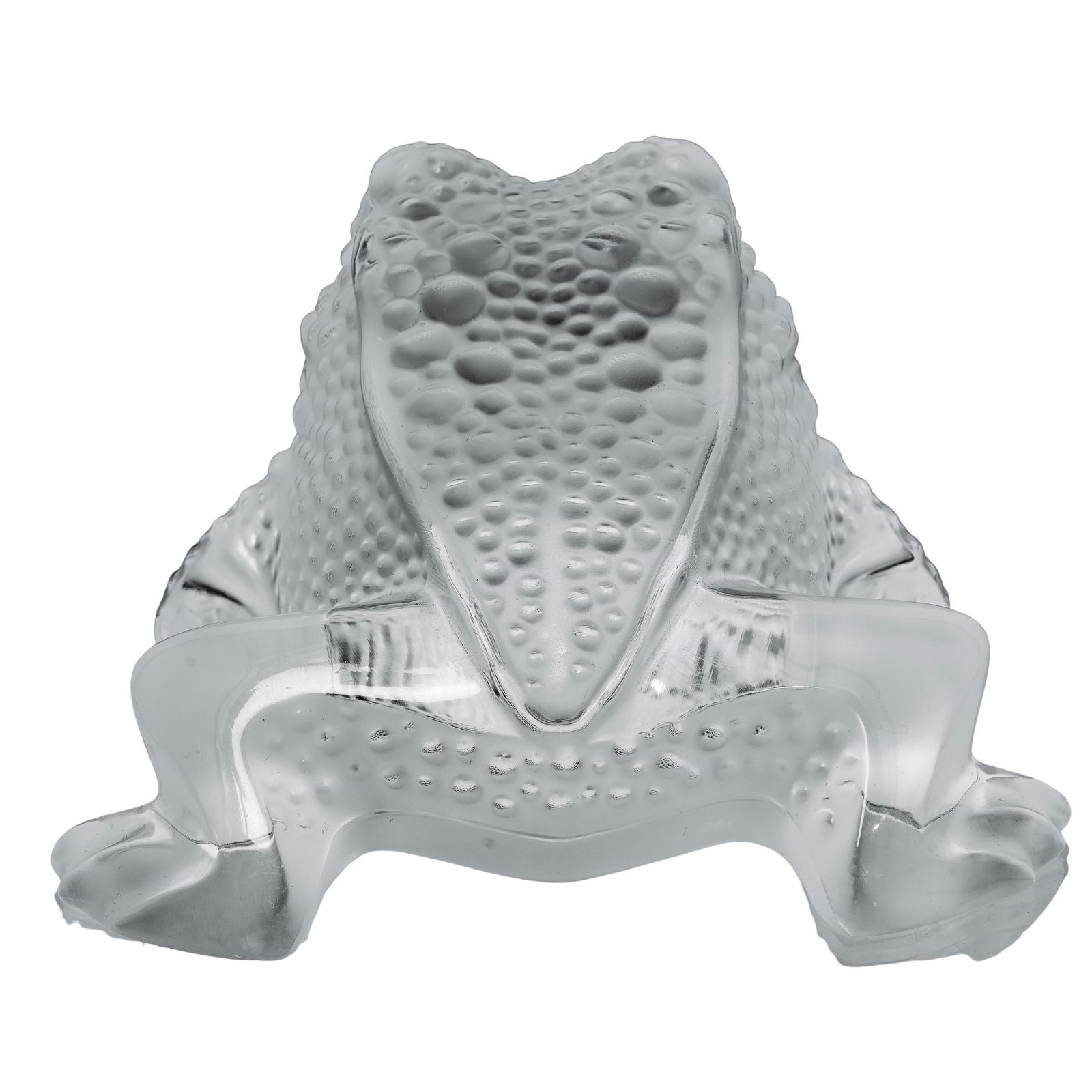 Lalique "Gregory" Crystal Toad Figurine - 4