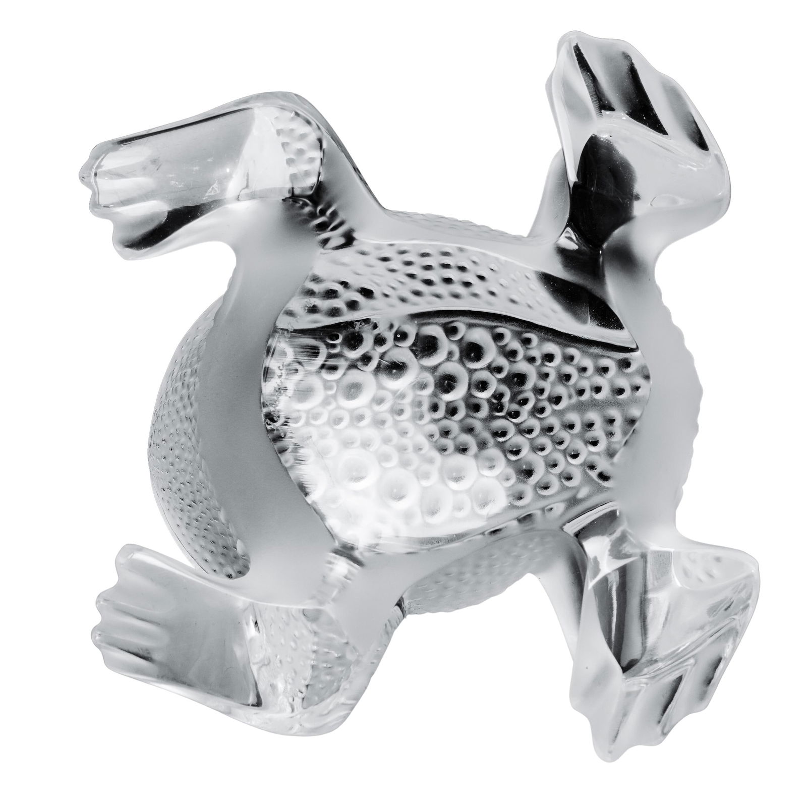 Lalique "Gregory" Crystal Toad Figurine - 5