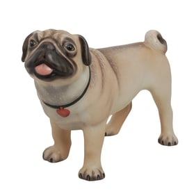 Herend Porcelain "Pug Lola" 1st Edition Figurine