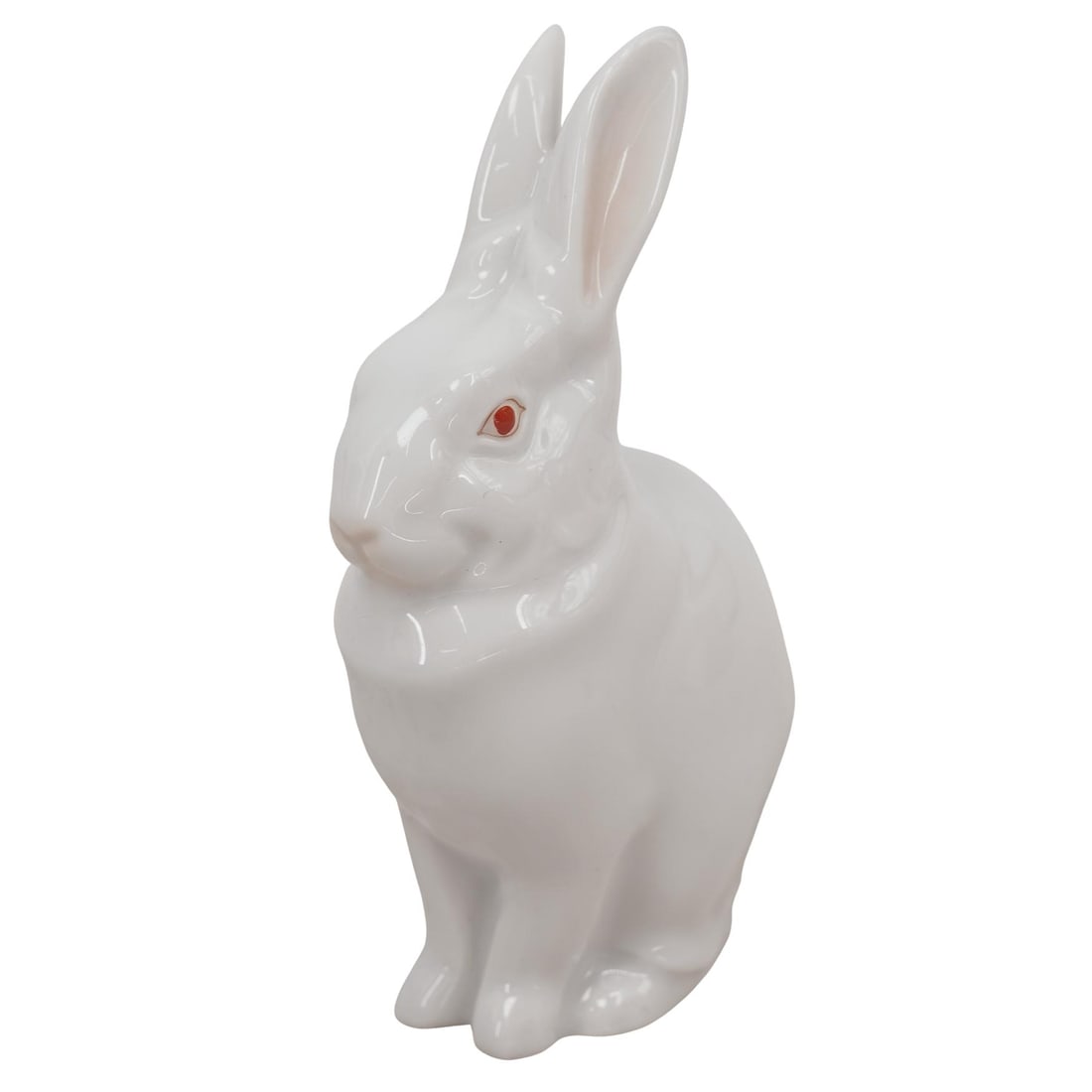 Herend Porcelain Seated Rabbit Figurine (1 of 4)