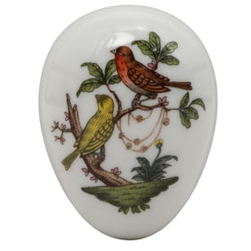 Herend "Rothschild Bird" Porcelain Egg