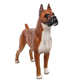 Royal Doulton Porcelain Boxer Figurine