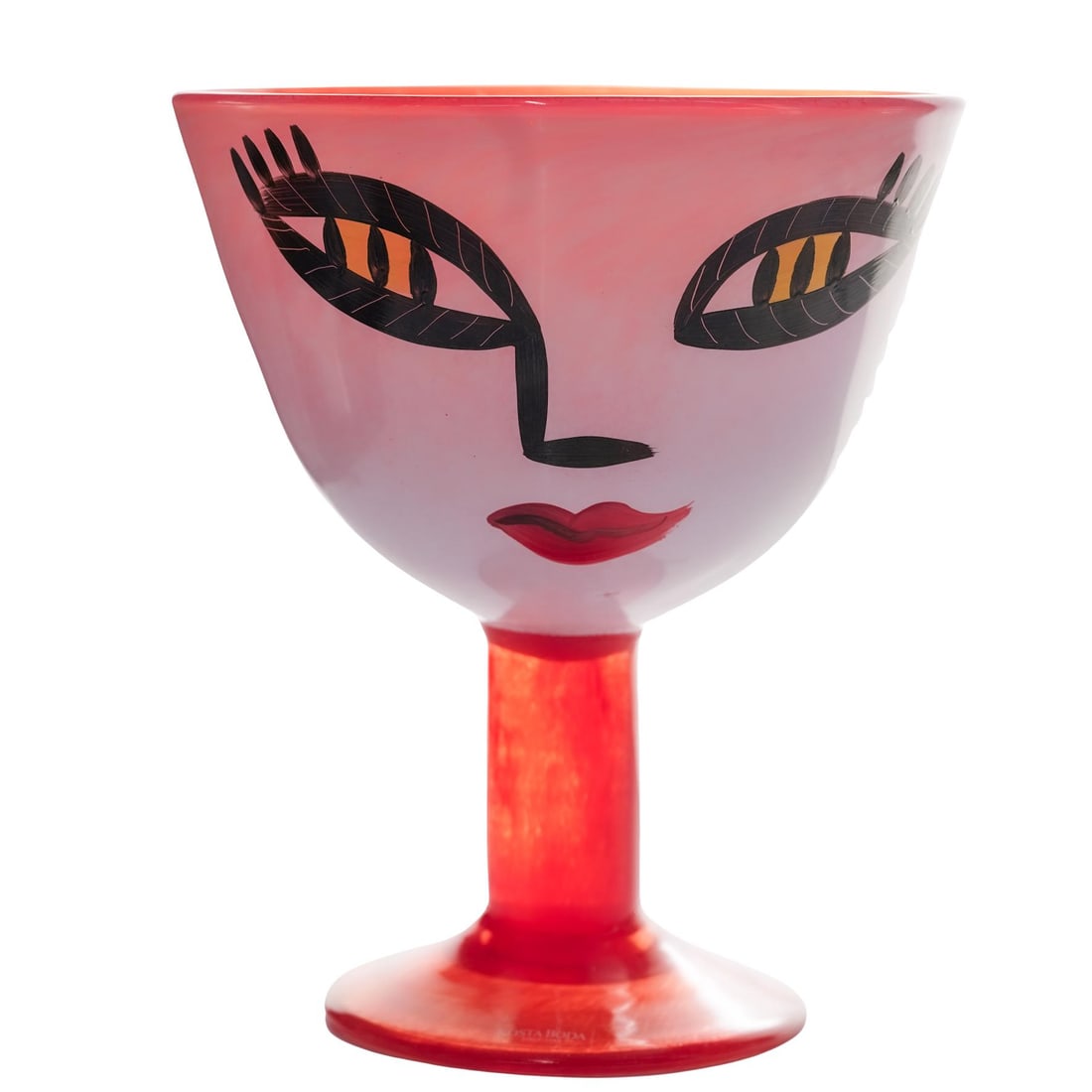 Ulrica Hydman Vallien x Kosta Boda Art Glass Pedestal Bowl (1 of 6)