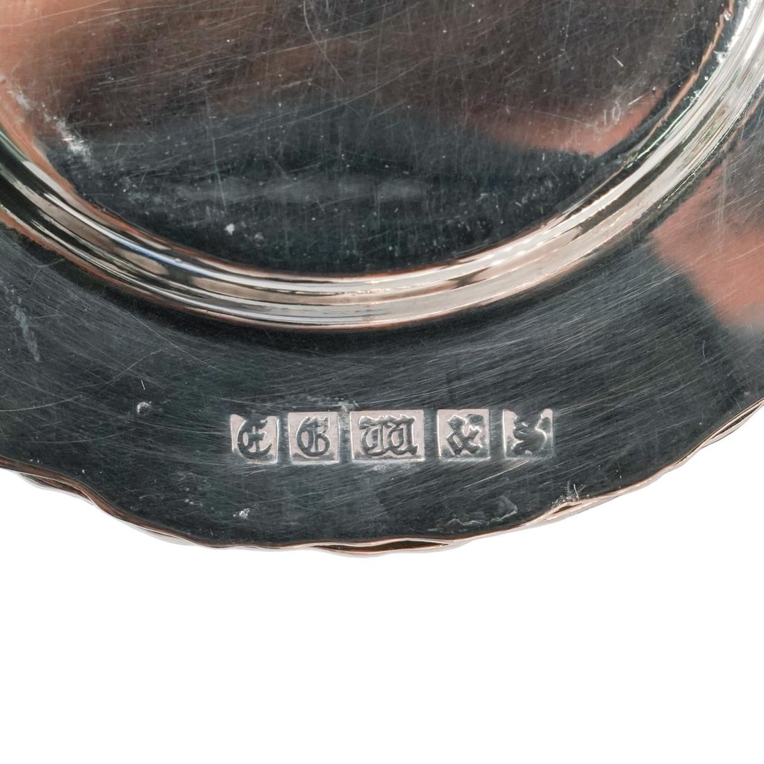 (6pc) Cross Silver Plated Dish Group - 3