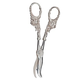 C.S. Co. Solingen Sterling Silver & Stainless Steel Grape Shears