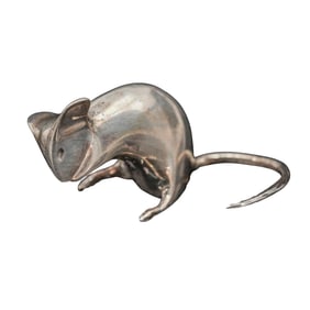 Tiffany & Co. Sterling Silver Mouse Figurine