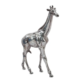 Sterling Silver Giraffe Figurine