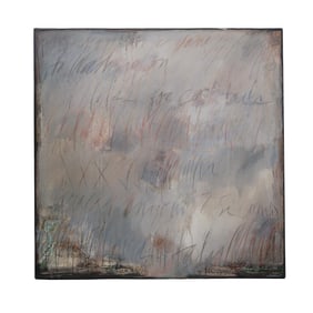 Erika King (USA, b.1988) "...And Go To Washington For Cocktails" Collage Painting