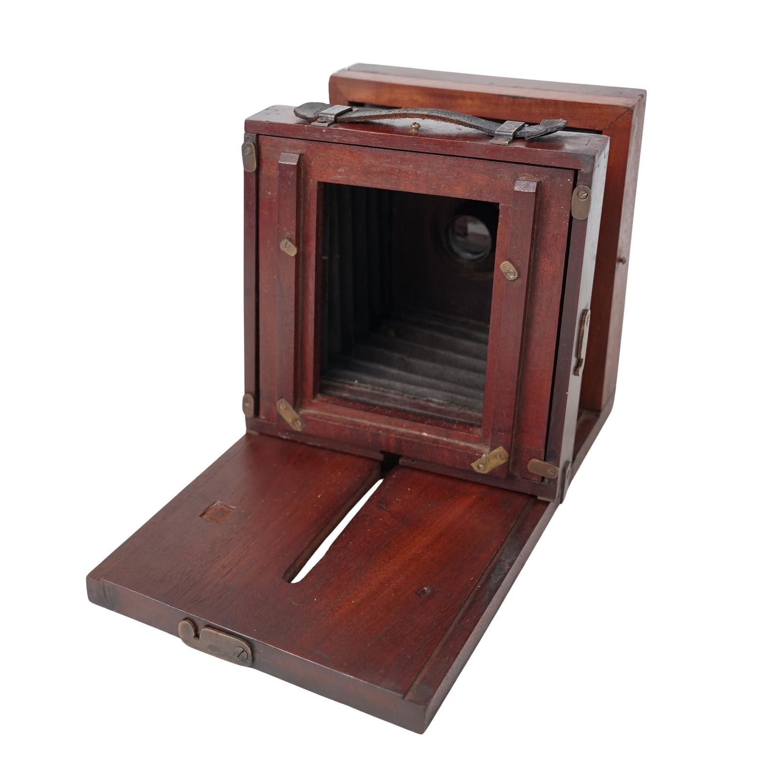Antique J Lancaster & Sons Wood and Brass Wet Plate Field Camera (1 of 6)