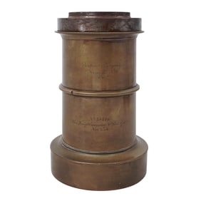 Antique Voigtlander & Sohn Euryscope Series III No. 5 Brass Lens