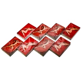 Redi-Slip Marilyn Monroe by Tom Kelley Pin Up Playing Cards Sets