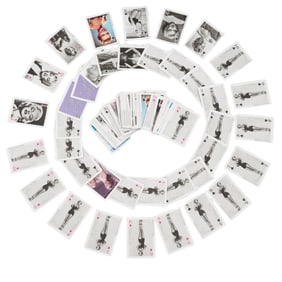 (2 Pc) Marylin Monroe playing Cards by CMG Worldwide