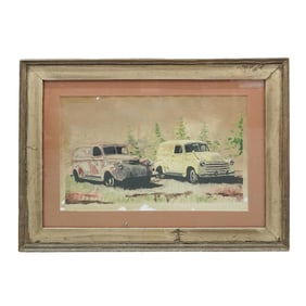 George Griffith (USA, 1942-2016) Watercolor Painting