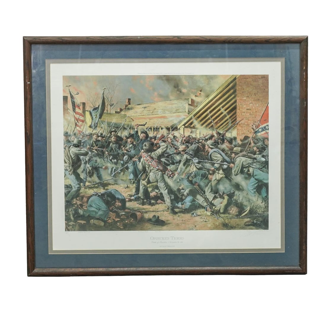 Don Troiani (American, b. 1949) "Opdycke's Tigers" AP Lithograph (1 of 8)