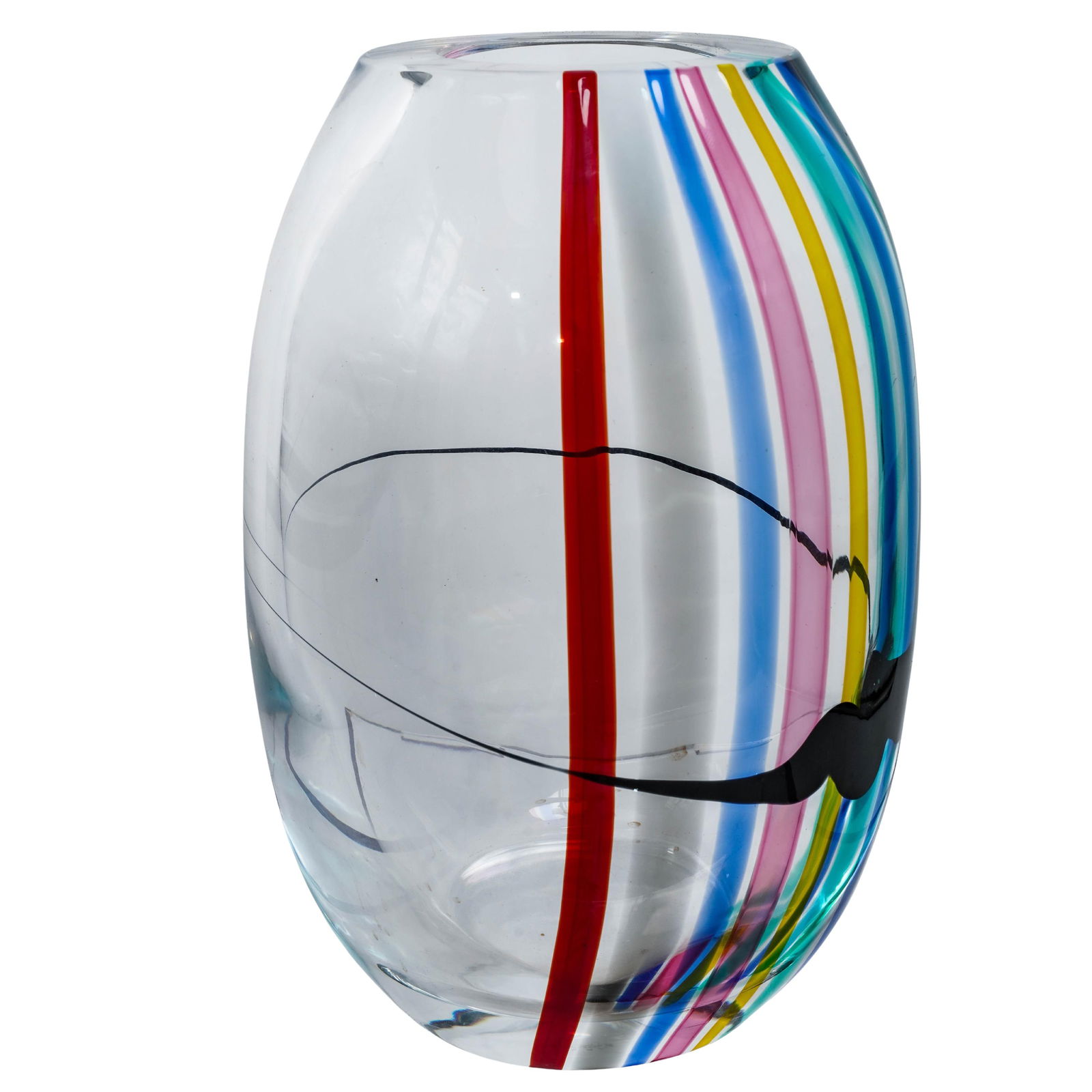Seguso For Bisazza Murano Pop Art Vase (1 of 7)