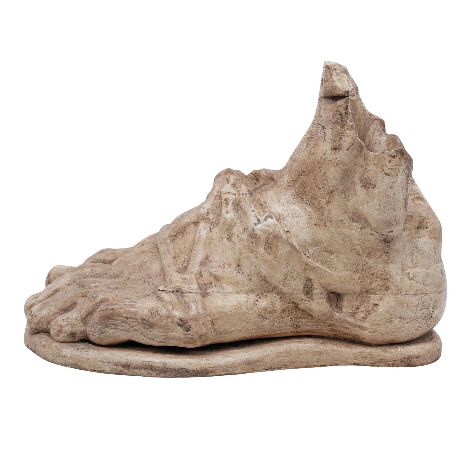 Composite Roman Style Statuary Foot - 2