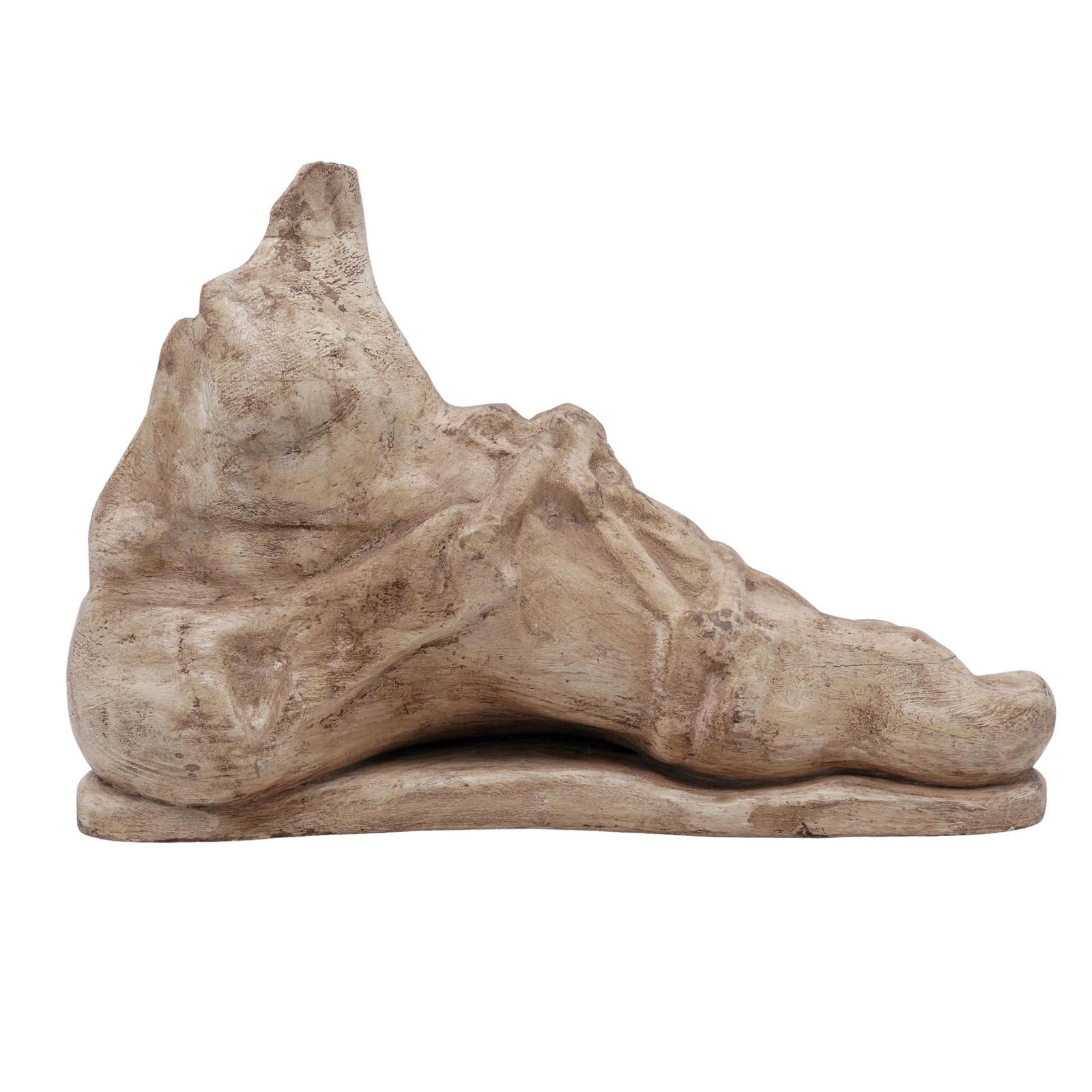 Composite Roman Style Statuary Foot - 4