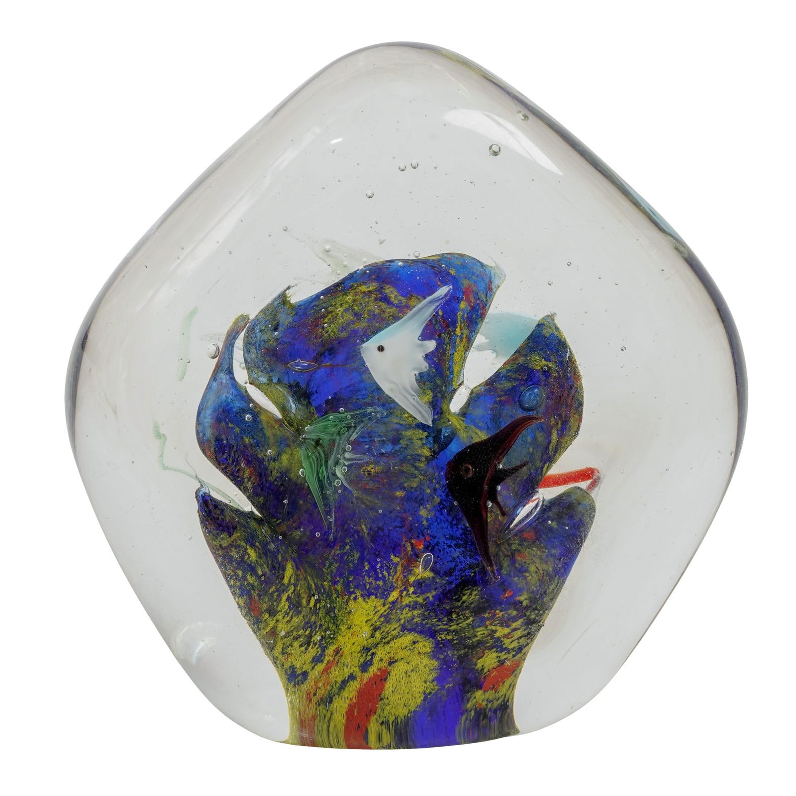 Murano Art Glass Aquarium Paperweight (1 of 6)