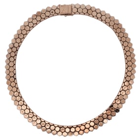 Vintage 14k Gold Choker Necklace