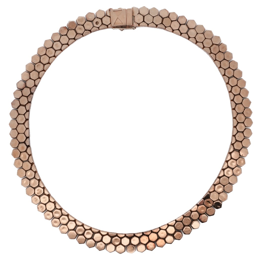 Vintage 14k Gold Choker Necklace (1 of 4)