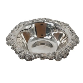 Antique Tiffany & Co. "Clover" Sterling Silver Bowl
