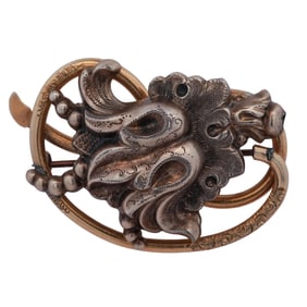 Antique Victorian 14k Gold Brooch/Pendant