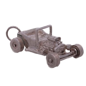Vintage Sterling Silver Race Car Charm