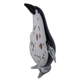 Vintage Large Murano Glass Penguin Figurine