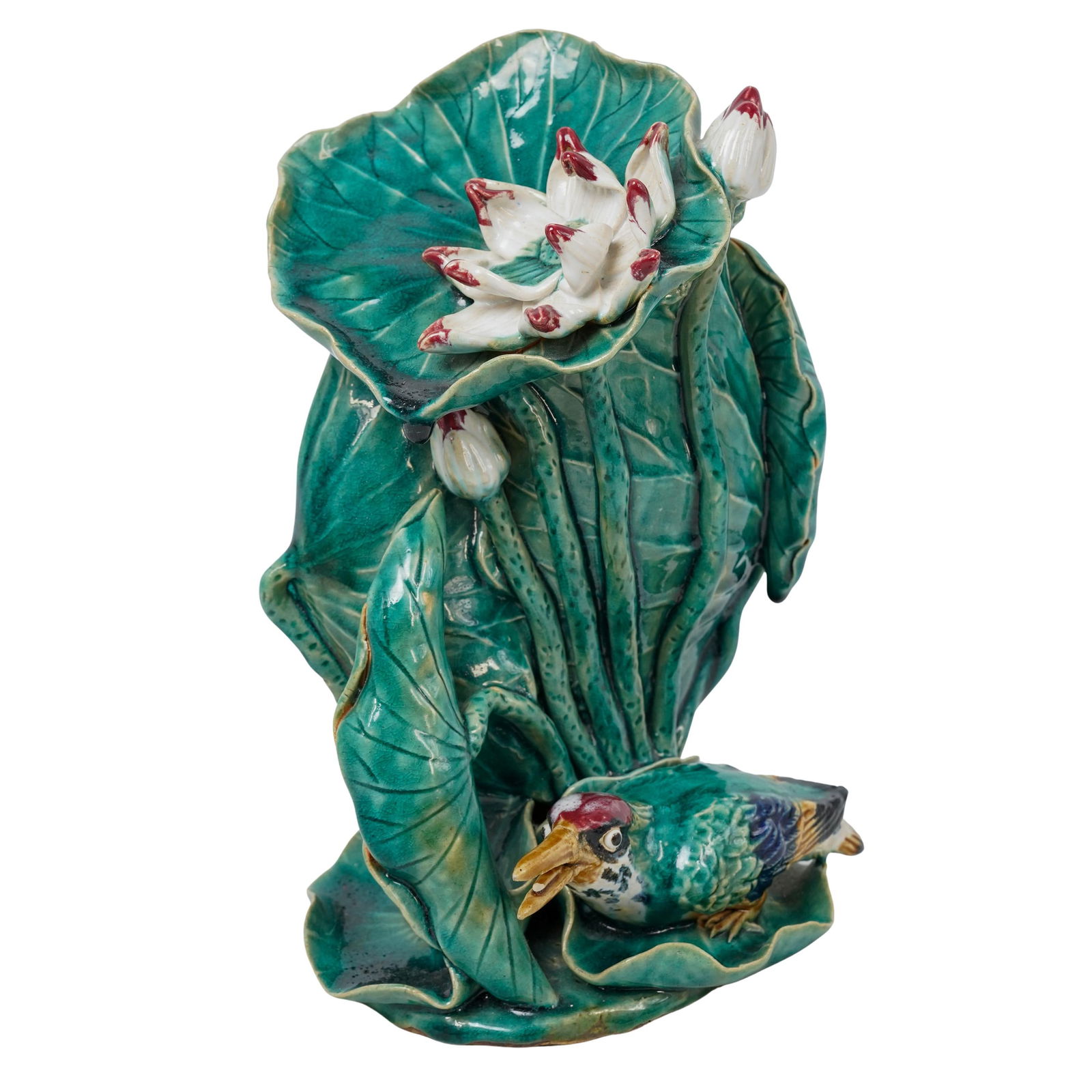 Antique Chinese Figural Pottery Vase (1 of 7)