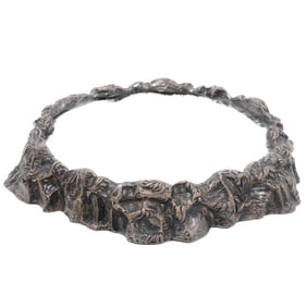 Antique "Elkington & Co." Silver Plated Mirrored Plateau