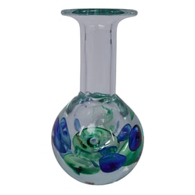 Czechoslovakia Svoboda "Controlled Bubble" Glass Vase
