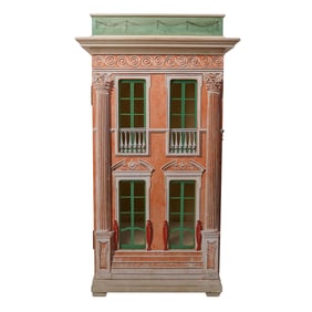 Erick Lansdown "Architectural Cabinet"(1997) Mixed Media on Wood