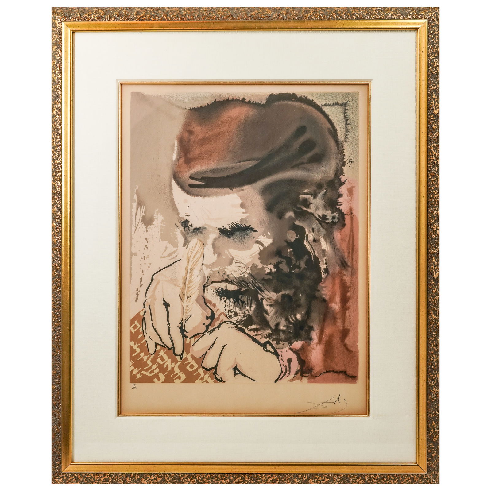 Salvador Dali (Spanish, 1904-1989) Lithograph (1 of 4)