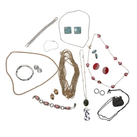 (18 Pc) Costume Jewelry Lot