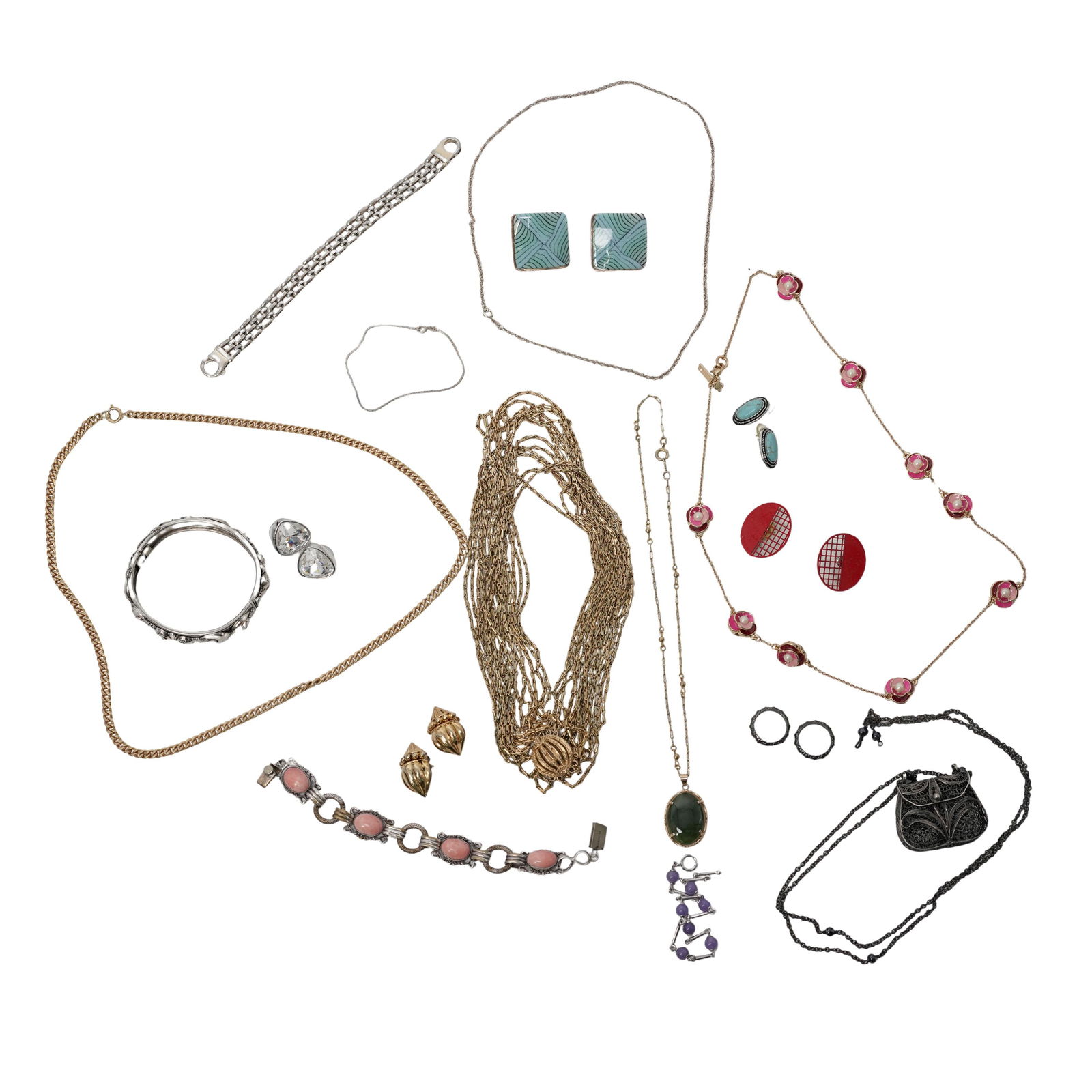 (18 Pc) Costume Jewelry Lot (1 of 11)