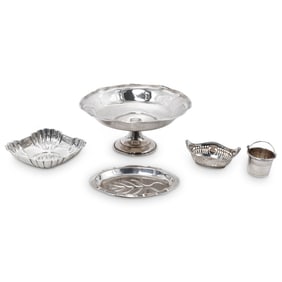 (5pc) Lot of Sterling Silver bowls