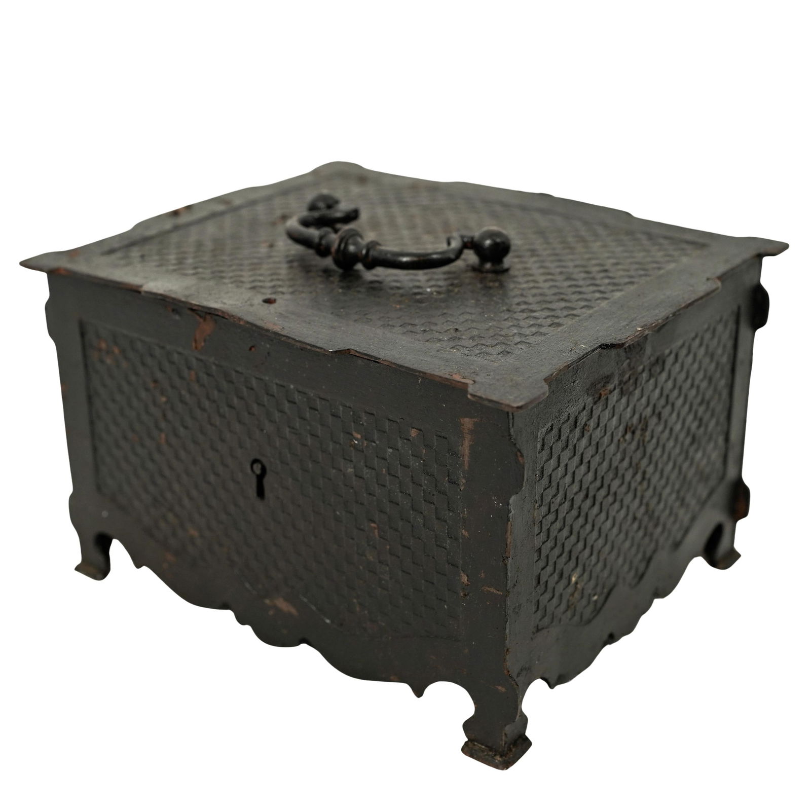 Antique Iron Strong Box (1 of 6)