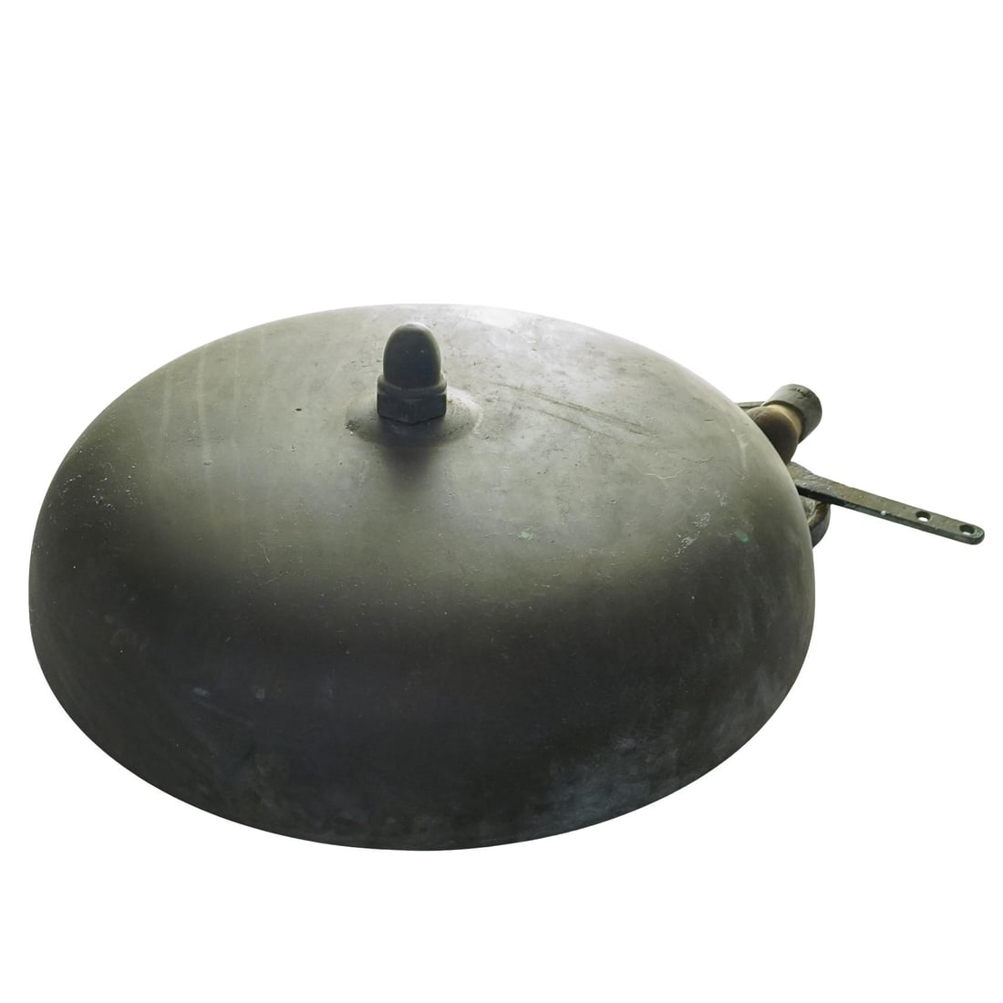 Antique" Bevine" Iron & Brass Boxing Ring Bell: Antique" Bevine" Iron & Brass Boxing Ring Bell19th Cent. USAIndustrial Boxing ring bell by Bevine Brothers Manufacturing Co.,the oldest U.S. bell maker still in operation since 1832. Marked " Bevine"H