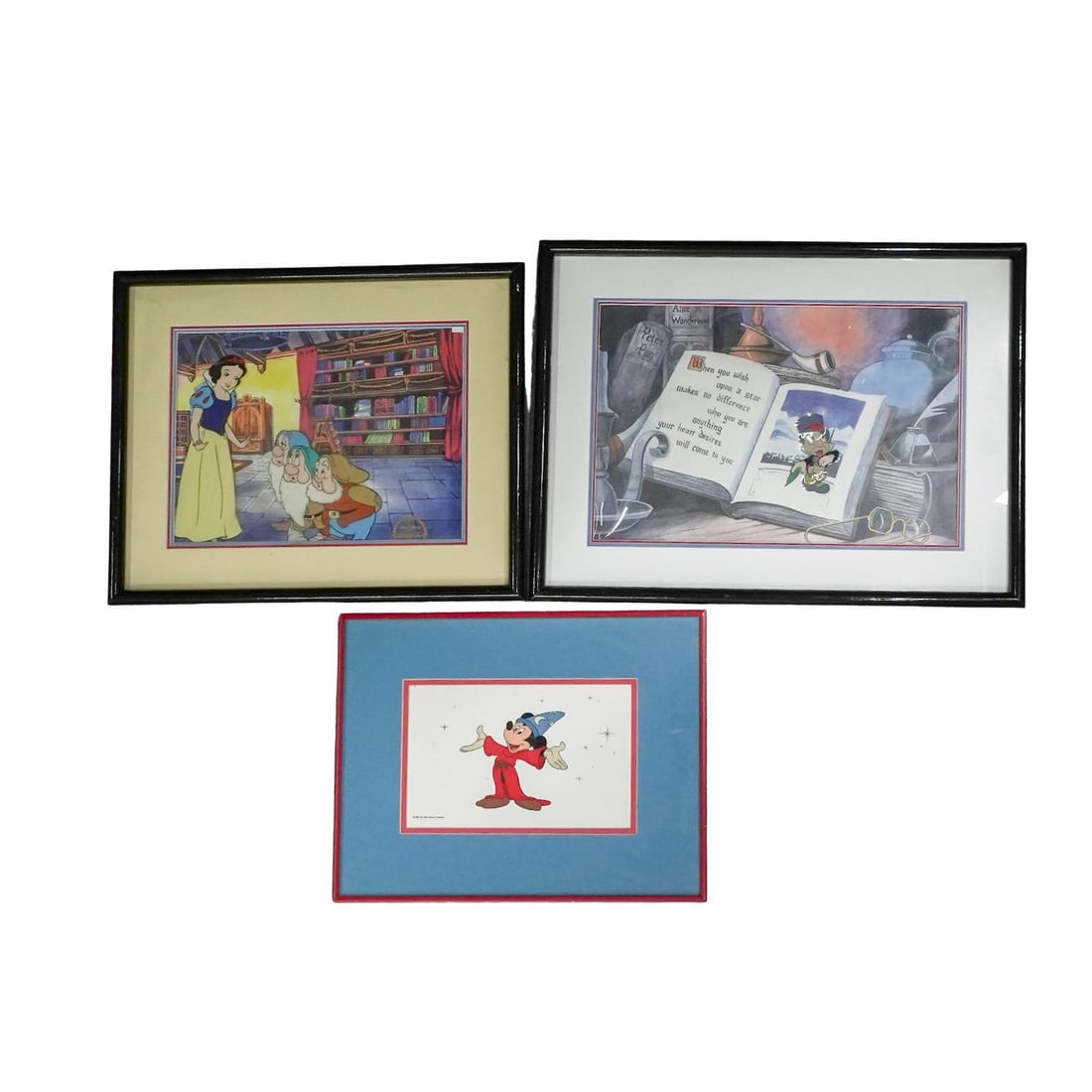 (3pc) Disney Animation Sericel And Production Stills Group (1 of 5)