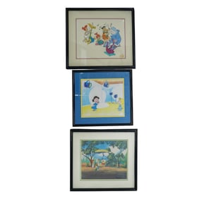 (3 pc) Limited Edition Animation cels