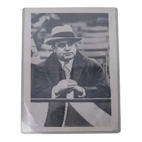 Original "Al Capone" Football Game Gelatin Silver Photograph (1931)