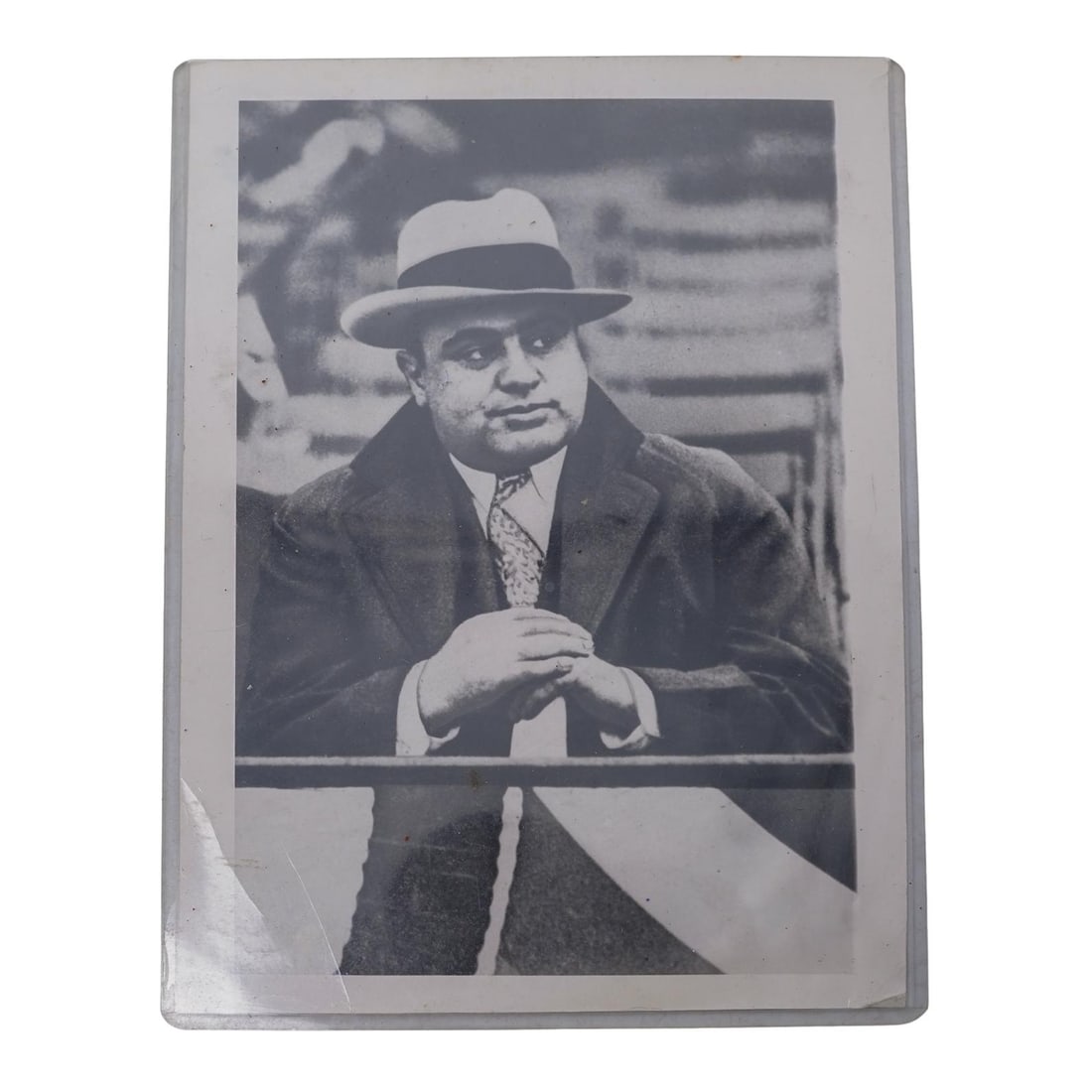 Original "Al Capone" Football Game Gelatin Silver Photograph (1931) (1 of 2)
