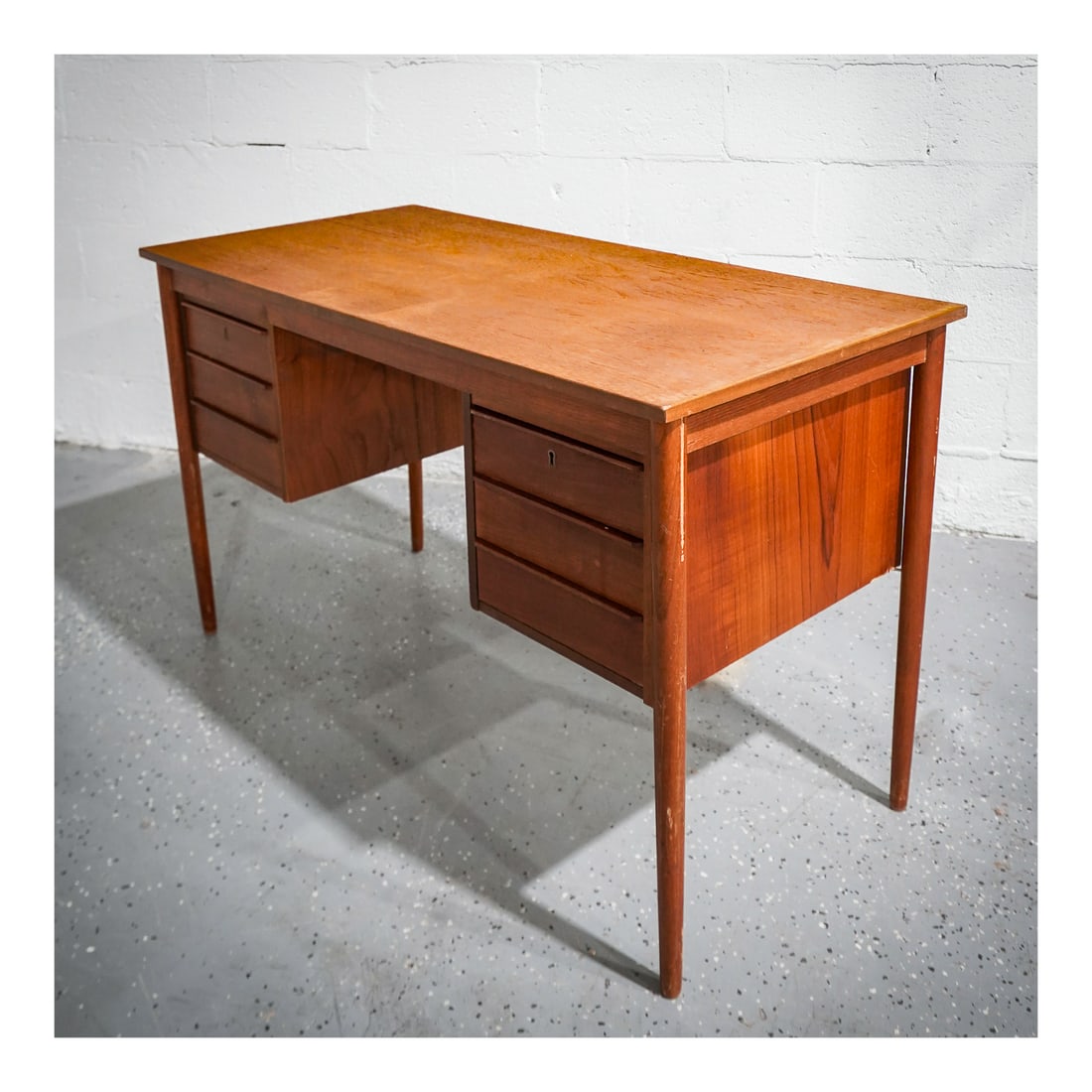 Gunnar Nielsen Tibergaard Teak Desk (1 of 8)