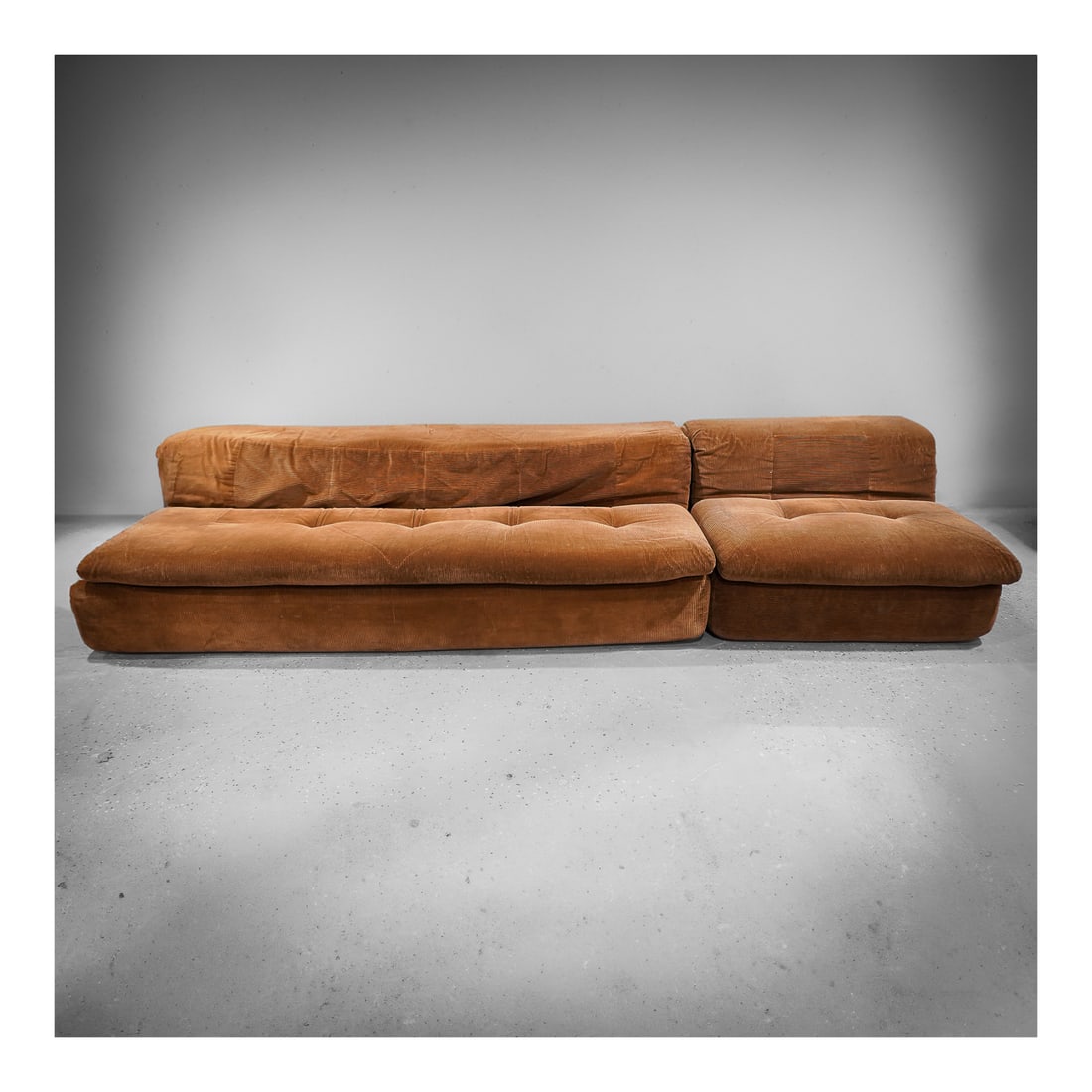 (2 pcs) Airborne (French, est. 1951) Velvet Sofa and Armchair Set (1 of 8)