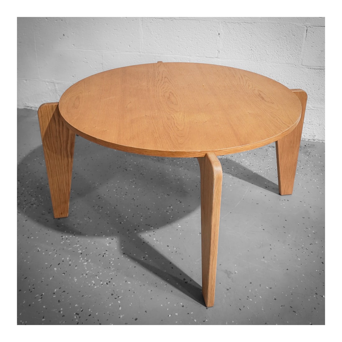Alvar Aalto (Finnish, 1898-1976) Round Birch Coffee Table (1 of 6)