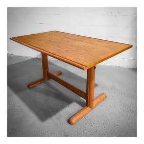MCM Drafting Table in the Style of Charlotte Perriand