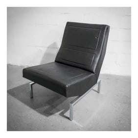Pierre Paulin for Thonet "CM236" Black Lounge Chair