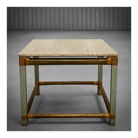 Four Seasons Rattan Mid Century Side Table